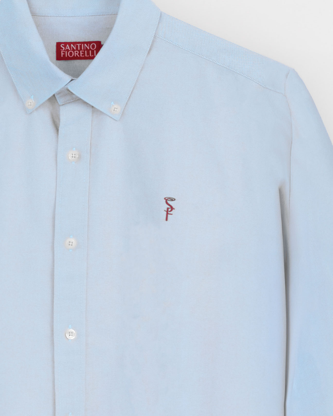 Light Blue Santino Oxford (Hombre)