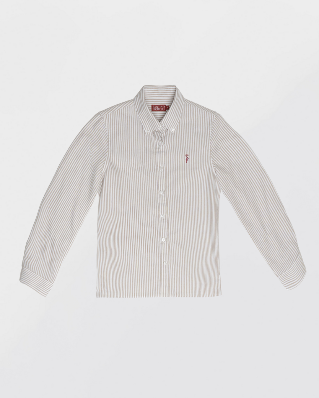 Striped Brown Santino Oxford (Hombre)