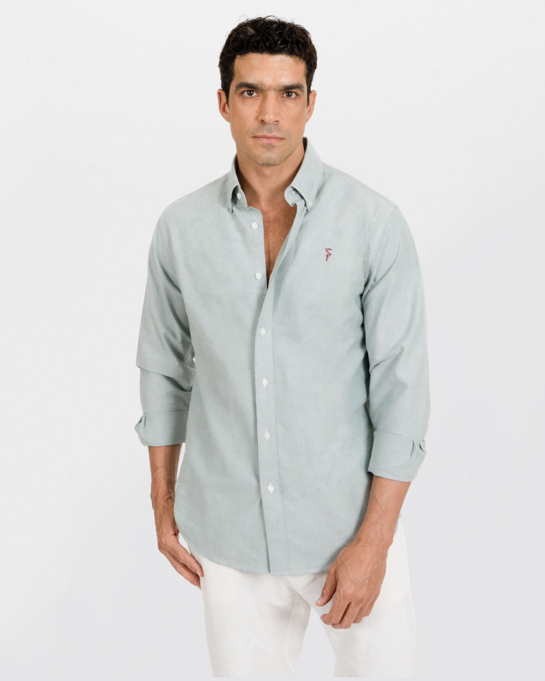 Oyster Green Santino Oxford (Hombre)