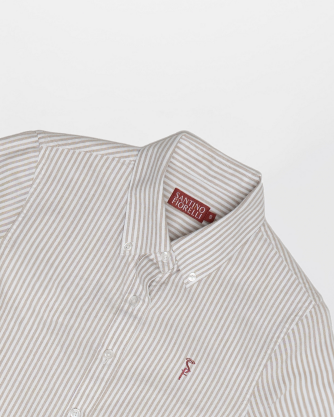 Striped Brown Santino Oxford (Mujer)