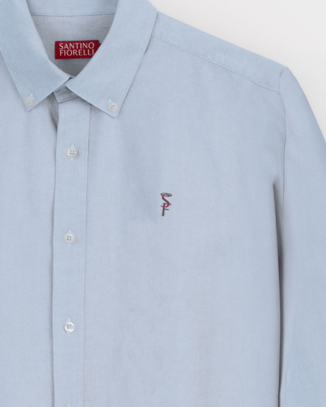 Soft Blue Santino Oxford (Hombre)